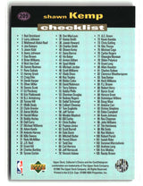 Shawn Kemp 1995-96 Collector's Choice #209