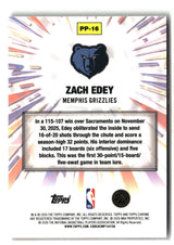 Zach Edey 2025-26 Topps Chrome Update Power Players #PP-16