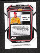 Load image into Gallery viewer, Joey Logano 2023 Panini Prizm White Sparkle Prizm #11
