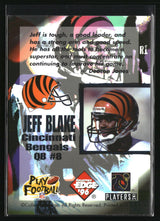 Jeff Blake 1996 Collector's Edge Ripped #R1