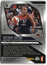Celeste Taylor 2024 Panini Prizm WNBA Silver Prizms #48