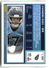 Chimere Dike 2025 Donruss Optic #269