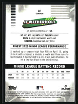 JJ Wetherholt 2026 Finest #15