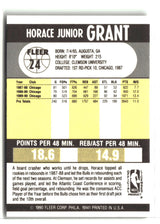 Horace Grant 1990-91 Fleer #24