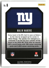 Malik Nabers 2024 Panini Prizm - Emergent #6