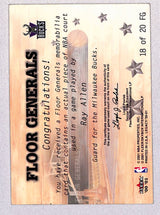 Ray Allen 2000-01 Fleer Legacy Floor Generals #18 FG