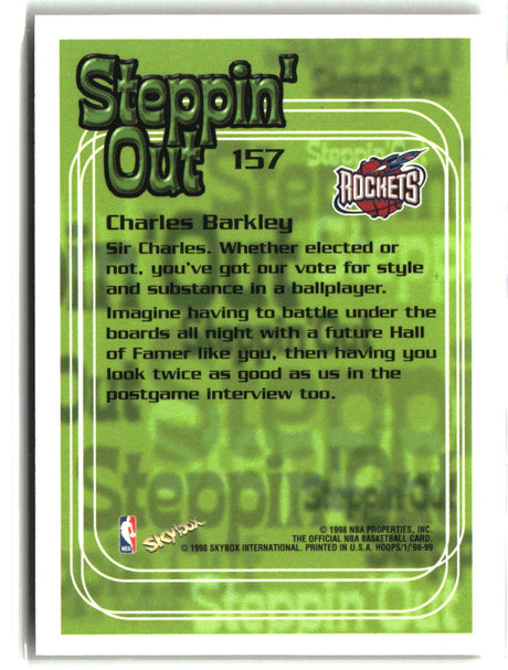 Charles Barkley 1998-99 Hoops #157