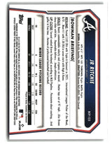 JR Ritchie 2026 Bowman Chrome Prospects Reptilian Refractor #BCP-123