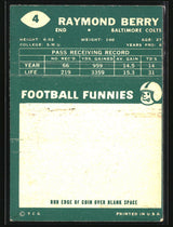 Ray Berry 1960 Topps #4