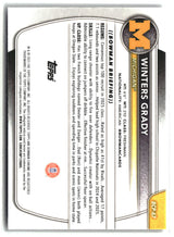 Winters Grady 2025-26 Bowman Chrome Prospects Mojo Refractor #BCP-67