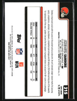 Shedeur Sanders 2025 Topps Chrome Football #315