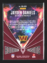 Jayden Daniels 2024 Panini Phoenix Rookie Rising Wave #RR-JDS