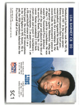 Lem Barney 1992 Pro Set HOF Inductees #SC1