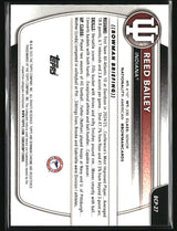 Reed Bailey 2025-26 Bowman Chrome Prospects Reptilian Refractor #BCP-27