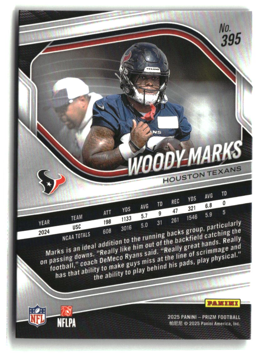 Woody Marks 2025 Panini Prizm #395