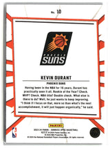 Kevin Durant 2023-24 Donruss Optic My House #10