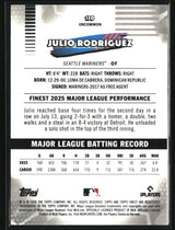 Julio Rodr�guez 2026 Finest Mini-Diamond Refractors #130