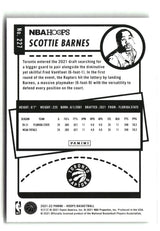 Scottie Barnes 2021-22 Hoops #227