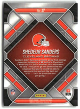 Shedeur Sanders 2025 Panini Prizm Emergent #17