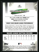 Carson Williams 2026 Finest #24