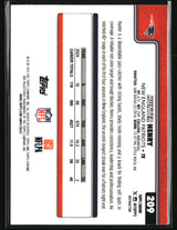 Hunter Henry 2025 Topps Chrome - Topps Refractor #209