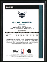 Sion James 2025-26 Topps 1980-81 Topps Basketball #80BK-76