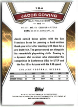 Jacob Cowing 2024 Topps Resurgence #184