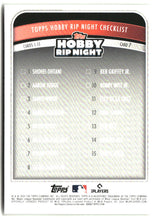 Dylan Crews 2025 Topps Hobby Rip Night #7