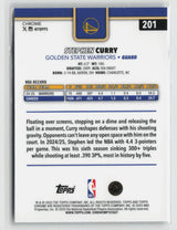 Stephen Curry 2025-26 Topps Chrome X-Fractor #201