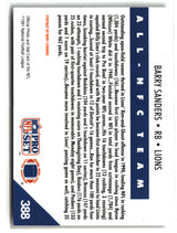 Barry Sanders 1991 Pro Set #388