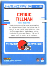 Cedric Tillman 2023 Donruss Optic #224