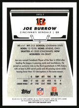 Joe Burrow 2025 Topps Chrome 1975 Topps #1975-7