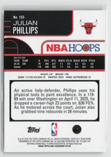 Julian Phillips 2025-26 Hoops Pixel Burst #155