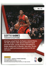 Scottie Barnes 2021-22 Panini Chronicles #82