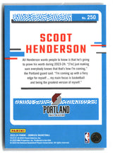 Scoot Henderson 2023-24 Donruss #250