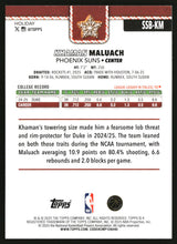 Khaman Maluach 2025-26 Topps Holiday SSP Back Variations #SSB-KM