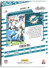 Tyreek Hill 2024 Panini Absolute Blue #65