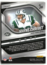 Wayne Chrebet 2025 Panini Prizm Orange Ice #295