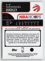 Immanuel Quickley 2025-26 Hoops Rainbow #166