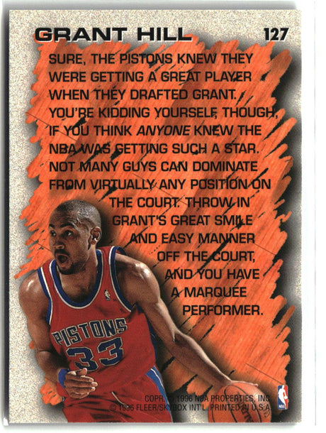 Grant Hill 1996-97 Fleer #127