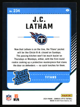 J.C. Latham 2024 Donruss Optic #234