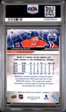 Load image into Gallery viewer, Connor McDavid 2024 Upper Deck Exclusives #74 /100 PSA 8
