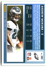 Andrew Mukuba 2025 Donruss #380