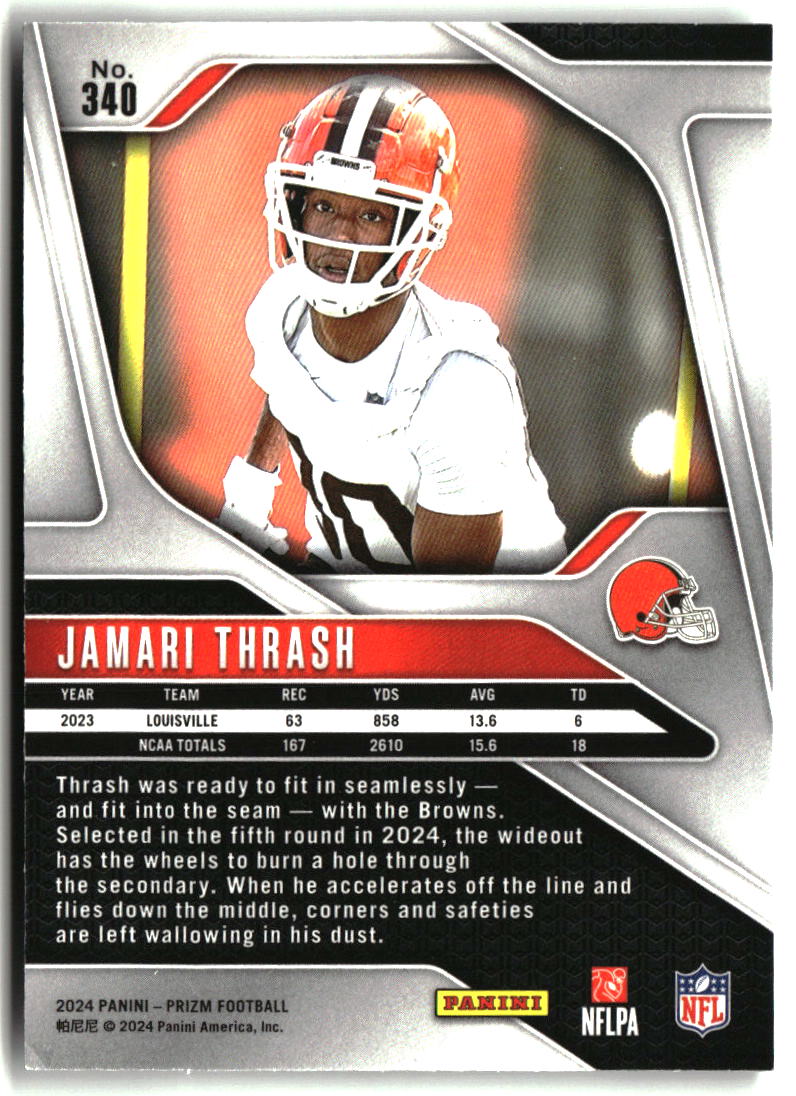 Jamari Thrash 2024 Panini Prizm #340