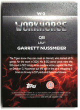 Garrett Nussmeier 2025 Bowman University Best Workhorse #W-2