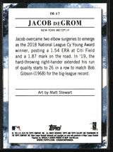 Jacob deGrom 2019 Topps Gallery Impressionists #IM-17