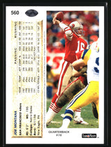 Joe Montana 1992 Upper Deck #560