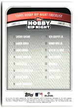 Paul Skenes 2025 Topps Hobby Rip Night #12