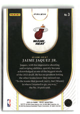 Jaime Jaquez Jr. 2023-24 Panini Select Neon Icon Silver Prizms #3