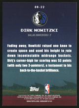Dirk Nowitzki 2025-26 Topps 8-Bit Ballers #8B-22